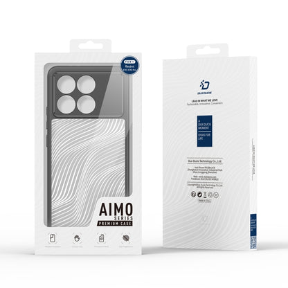 For Xiaomi Redmi K70/K70 Pro DUX DUCIS Aimo Series TPU + PC Frosted Feel Phone Case(Black) - Xiaomi Cases by DUX DUCIS | Online Shopping South Africa | PMC Jewellery