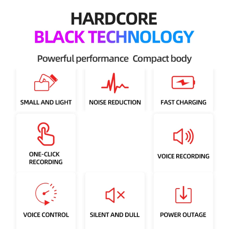 JNN M2 Ultra-thin HD Noise Reduction Intelligent Control Voice Voice Recorder, Capacity:4GB(Black) - free shipping - PMC Jewellery - Order now!