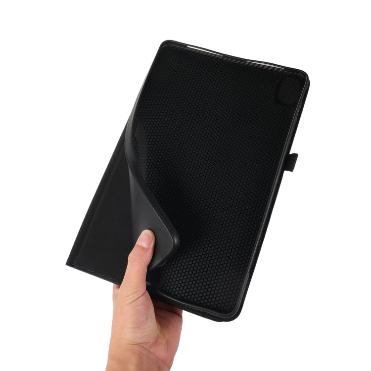 For Huawei MatePad Air 2024 Fabric Leather Tablet Case(Black) - Huawei by PMC Jewellery | Online Shopping South Africa | PMC Jewellery | Buy Now Pay Later Mobicred