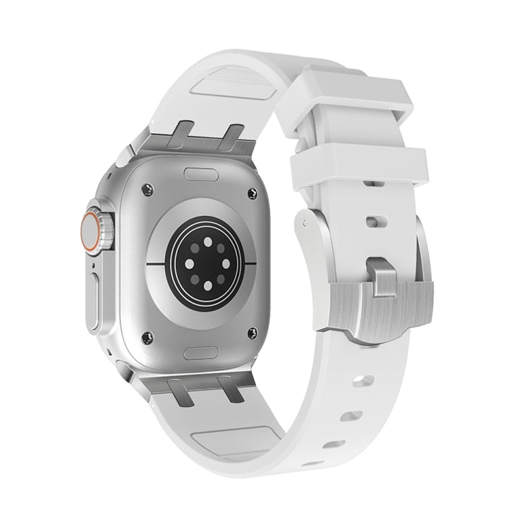 AP Silicone Watch Band For Apple Watch SE 2023 40mm(Silver White) - free shipping - PMC TechLife - Order now!