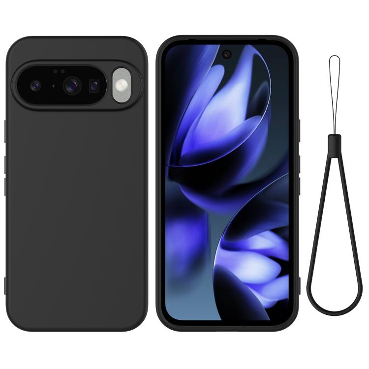 For Google Pixel 10 Pure Color Liquid Silicone Shockproof Phone Case(Black) - free shipping - PMC TechLife - Order now!