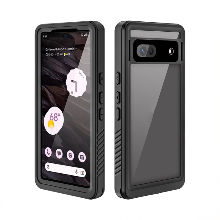 For Google Pixel 7a RedPepper Shockproof IP68 Waterproof PC + TPU Protective Case(Black) - free shipping - PMC TechLife - Order now!