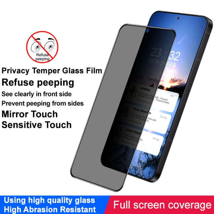 For Samsung Galaxy S24+ 5G imak HD Full Screen Anti-spy Tempered Glass Protective Film - Galaxy S24+ 5G Tempered Glass by imak | Online Shopping South Africa | PMC Jewellery | Buy Now Pay Later Mobicred