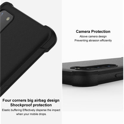 For Xiaomi 14 Pro 5G imak Shockproof Airbag TPU Phone Case(Matte Grey) - 14 Pro Cases by imak | Online Shopping South Africa | PMC Jewellery | Buy Now Pay Later Mobicred