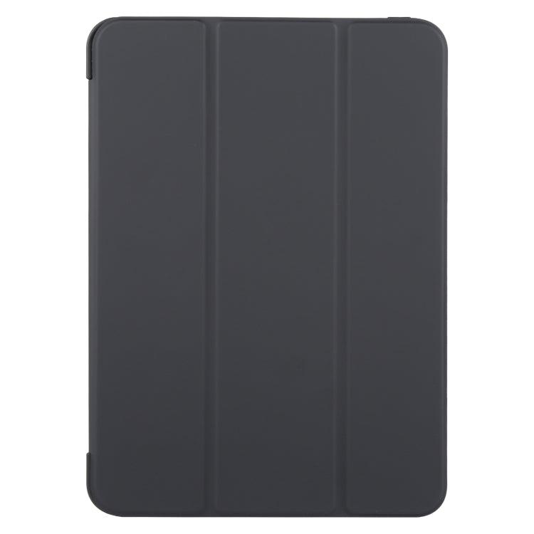 For iPad Air 13 2024 GEBEI 3-folding Holder Shockproof Flip Leather Tablet Case(Black) - iPad Air 13 2024 Cases by GEBEI | Online Shopping South Africa | PMC Jewellery | Buy Now Pay Later Mobicred