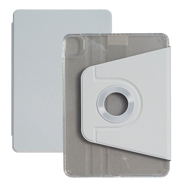 For iPad Pro 13 2024 Magnetic Split Leather Smart Tablet Case(Grey) - iPad Pro 13 2024 Cases by PMC TechLife | Online Shopping South Africa | PMC TechLife | Buy Now Pay Later Mobicred