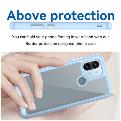 For Xiaomi Redmi A2+ Colorful Series Acrylic Hybrid TPU Phone Case(Blue) - Xiaomi Cases by PMC Jewellery | Online Shopping South Africa | PMC Jewellery | Buy Now Pay Later Mobicred