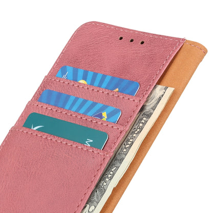 For OPPO Find X7 Pro / Find X7 Ultra KHAZNEH Cowhide Texture Flip Leather Phone Case(Pink) - Find X7 Ultra Cases by PMC Jewellery | Online Shopping South Africa | PMC Jewellery | Buy Now Pay Later Mobicred