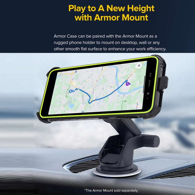 For Ulefone Armor X12 Pro Ulefone Back Clip Phone Case with Carabiner(Black) - free shipping - PMC Jewellery - Order now!