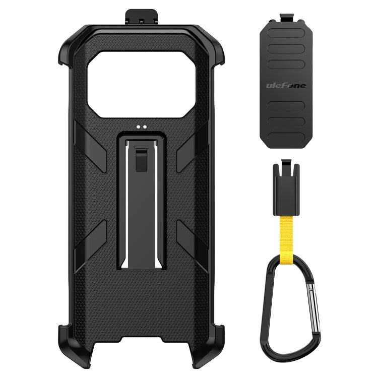 For Ulefone Armor 27 / 27 Pro / 27T / 27T Pro Ulefone Back Clip Phone Case with Carabiner(Black) - free shipping - PMC Jewellery - Order now!