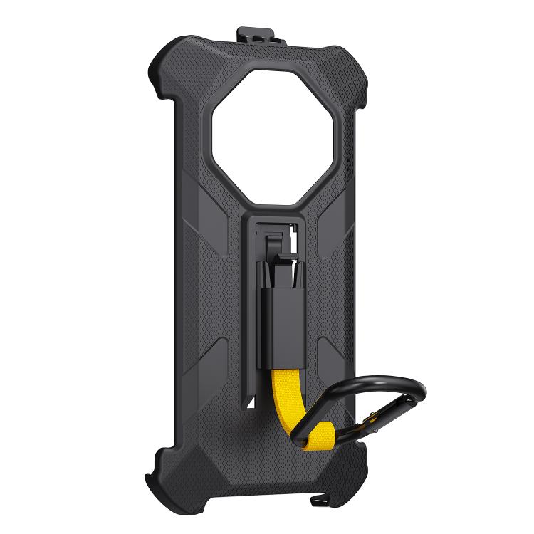For Ulefone Armor X16 / X16 Pro Ulefone Back Clip Phone Case with Carabiner(Black) - free shipping - PMC TechLife - Order now!