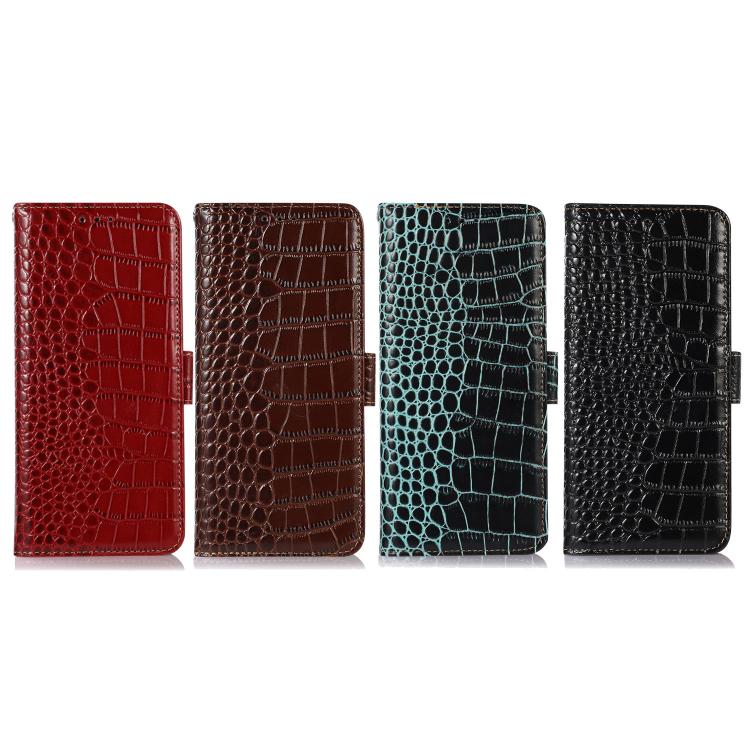 For iPhone 17 Crocodile Top Layer Cowhide Leather Phone Case(Red) - free shipping - PMc TechLife - Order now!