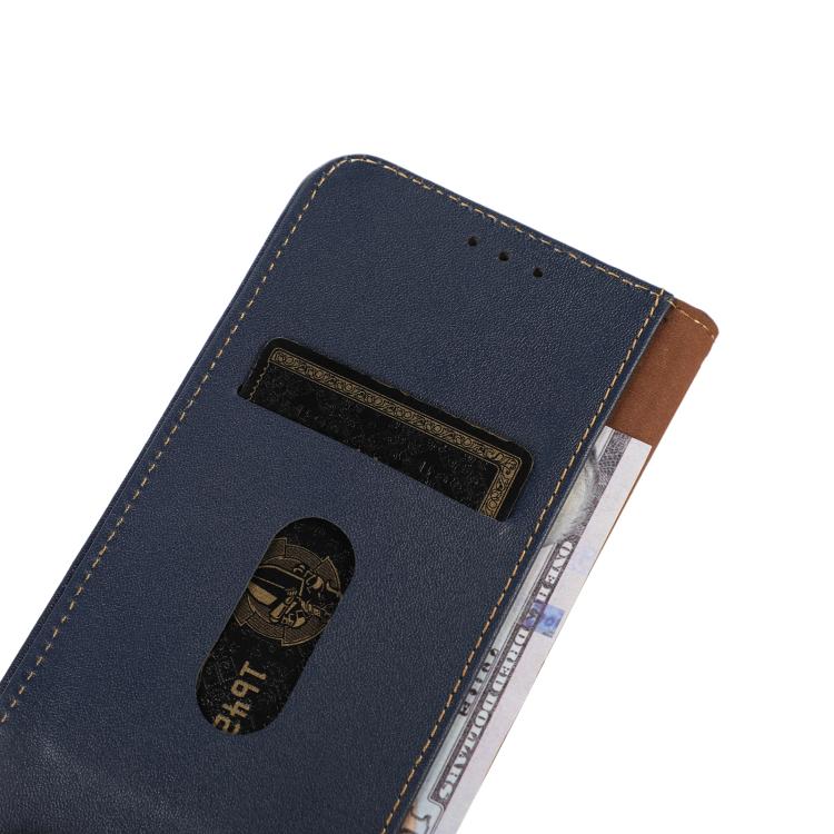 For iPhone 17 Pro Max KHAZNEH Nappa Top Layer Cowhide Leather Phone Case(Blue) - free shipping - PMc TechLife - Order now!