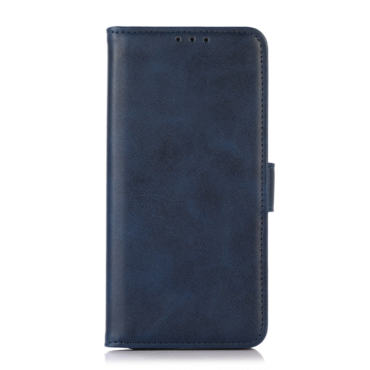 For iPhone 16 Cow Texture Leather Phone Case(Blue) - iPhone 16 Cases by PMC Jewellery | Online Shopping South Africa | PMC Jewellery | Buy Now Pay Later Mobicred