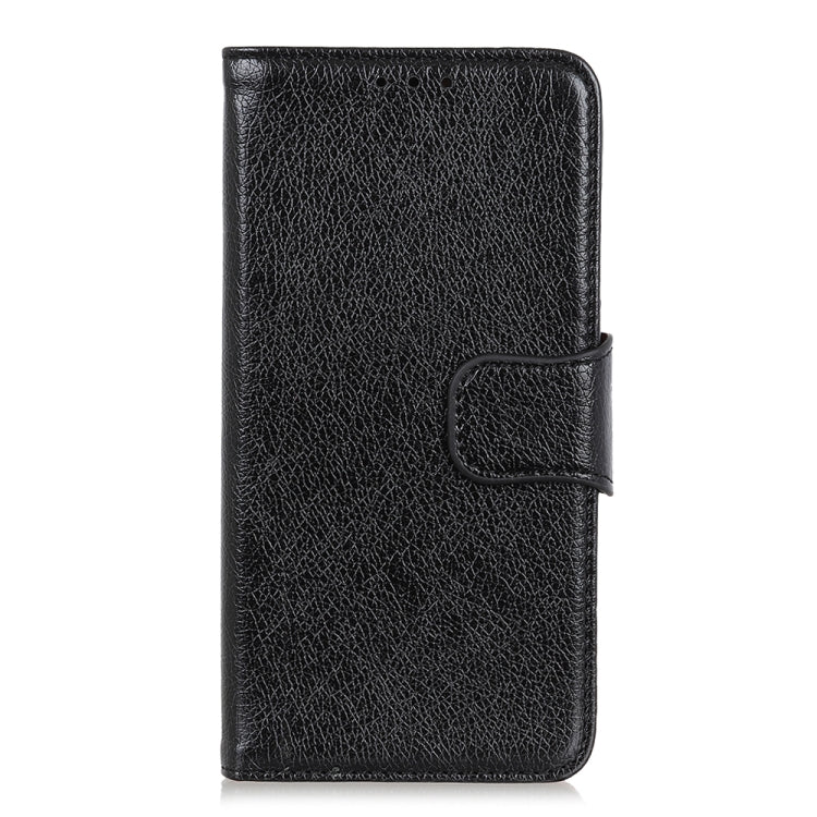 For iPhone 16 Pro Nappa Texture Leather Case(Black) - iPhone 16 Pro Cases by PMC Jewellery | Online Shopping South Africa | PMC Jewellery | Buy Now Pay Later Mobicred