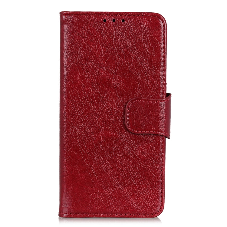 For iPhone 16 Nappa Texture Leather Case(Red) - iPhone 16 Cases by PMC Jewellery | Online Shopping South Africa | PMC Jewellery | Buy Now Pay Later Mobicred