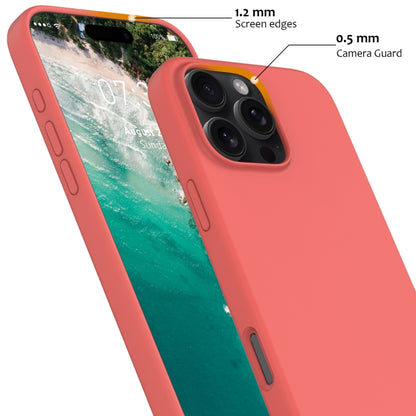 For iPhone 16 Pro Shockproof Silicone Magsafe Phone Case(Pink Orange) - iPhone 16 Pro Cases by PMC Jewellery | Online Shopping South Africa | PMC Jewellery | Buy Now Pay Later Mobicred