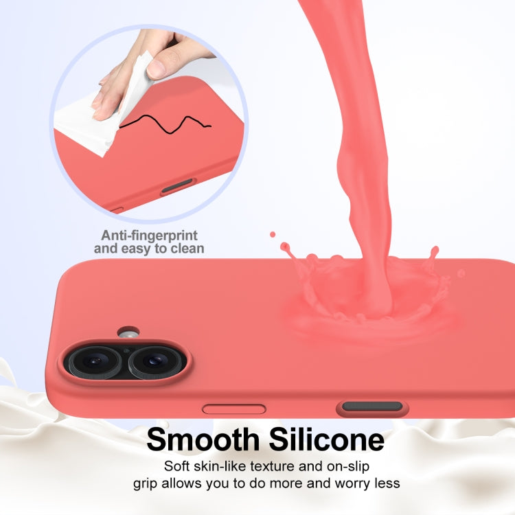 For iPhone 16 Shockproof Silicone Magsafe Phone Case(Pink Orange) - iPhone 16 Cases by PMC Jewellery | Online Shopping South Africa | PMC Jewellery | Buy Now Pay Later Mobicred