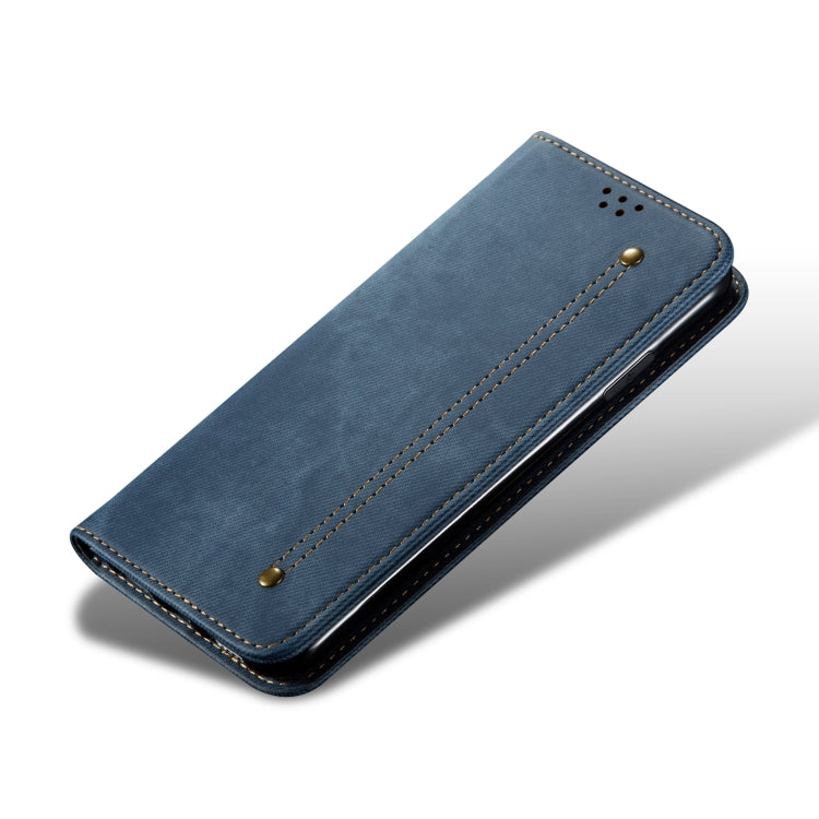 For Honor 90 Denim Texture Flip Leather Phone Case(Blue) - Honor Cases by PMC TechLife | Online Shopping South Africa | PMC TechLife | Buy Now Pay Later Mobicred