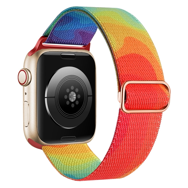 For Apple Watch 3 42mm Painted Pattern Nylon Replacement Watch Band(Liquid Colorful) - free shipping - PMc TechLife - Order now!