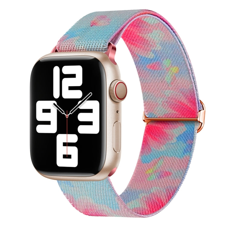 For Apple Watch 38mm Painted Pattern Nylon Replacement Watch Band(Flower Butterfly) - free shipping - PMc TechLife - Order now!