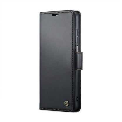 For Motorola Moto G Stylus 5G 2023 CaseMe 023 Butterfly Buckle Litchi Texture RFID Anti-theft Leather Phone Case(Black) - Motorola Cases by CaseMe | Online Shopping South Africa | PMC Jewellery | Buy Now Pay Later Mobicred