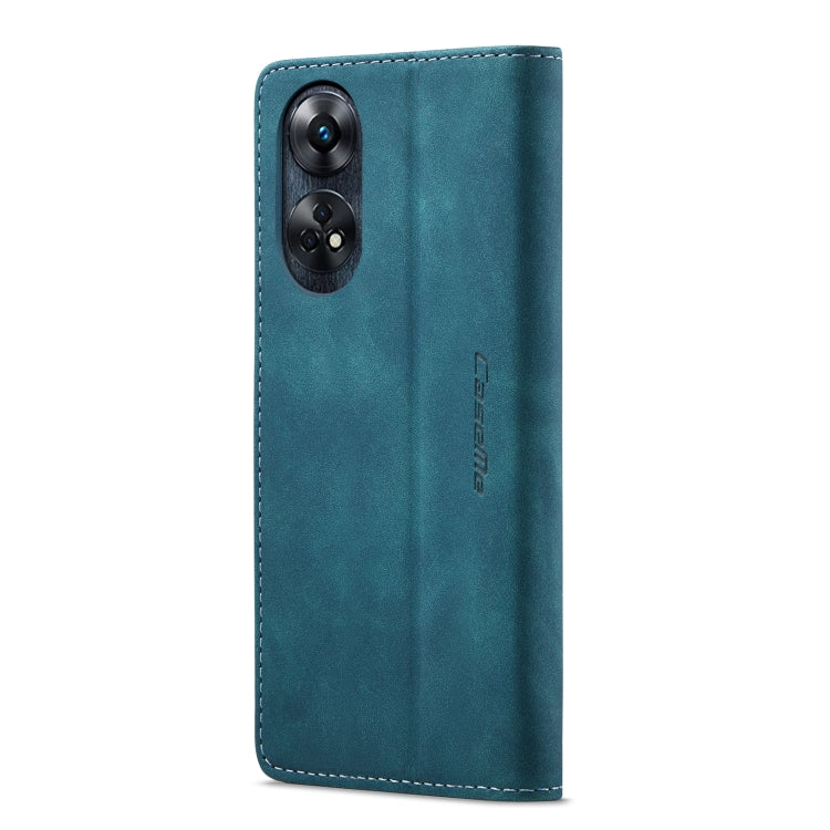 For OPPO Reno8 T 4G CaseMe 013 Multifunctional Horizontal Flip Leather Phone Case(Blue) - OPPO Cases by CaseMe | Online Shopping South Africa | PMC Jewellery | Buy Now Pay Later Mobicred