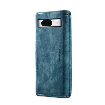 For Google Pixel 8 CaseMe C30 Multifunctional Leather Phone Case(Blue) - Google Cases by CaseMe | Online Shopping South Africa | PMC Jewellery | Buy Now Pay Later Mobicred