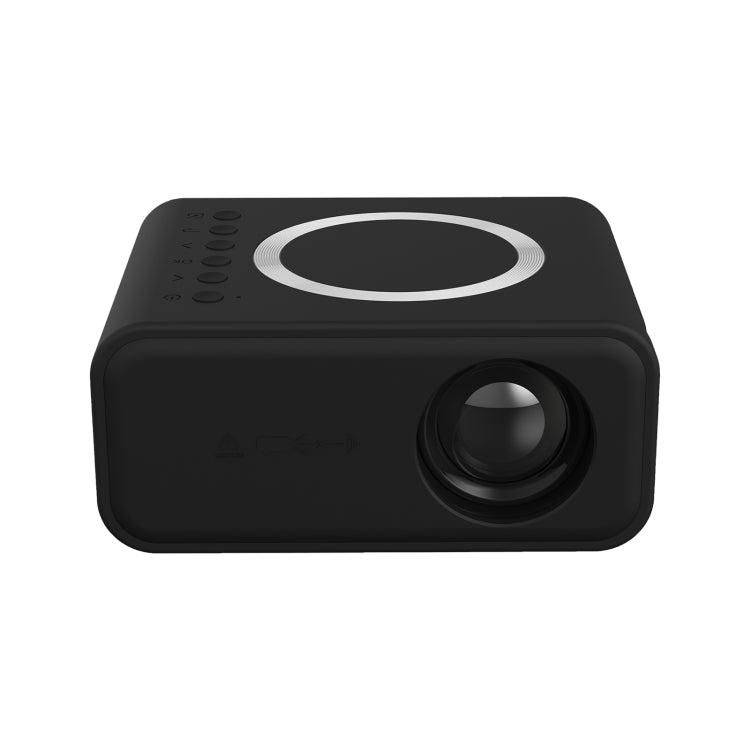 T300S 320x240 24ANSI Lumens Mini LCD Projector Supports Wired & Wireless Same Screen, Specification:US Plug(Black) - Mini Projector by PMC TechLife | Online Shopping South Africa | PMC TechLife | Buy Now Pay Later Mobicred