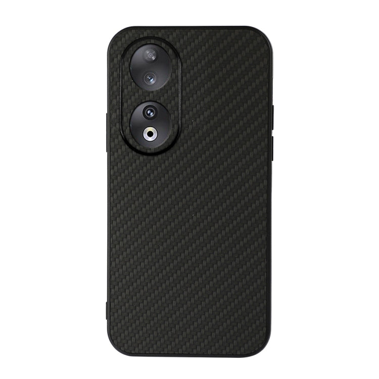 For Honor 90 Carbon Fiber Texture Shockproof Phone Case(Black) - Honor Cases by PMC Jewellery | Online Shopping South Africa | PMC Jewellery | Buy Now Pay Later Mobicred