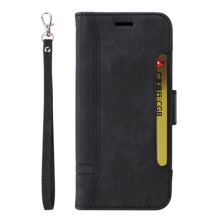 For iPhone 16 Pro BETOPNICE Dual-side Buckle Leather Phone Case(Black) - iPhone 16 Pro Cases by BETOPNICE | Online Shopping South Africa | PMC Jewellery | Buy Now Pay Later Mobicred