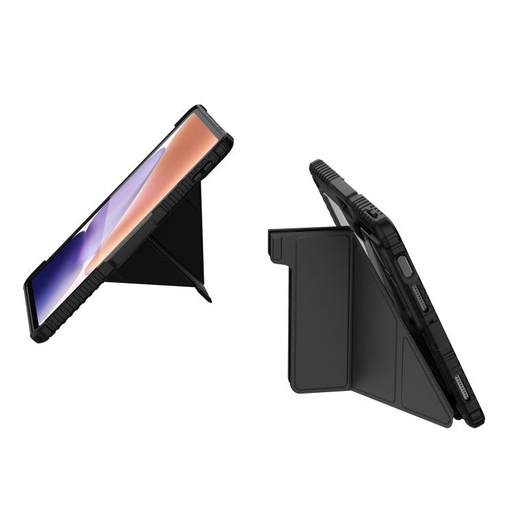 For Xiaomi Pad 7 / Pad 7 Pro NILLKIN Bumper Pro Camshield Tablet Leather Case(Black) - More Tablet Cases by NILLKIN | Online Shopping South Africa | PMc TechLife | Buy Now Pay Later Mobicred