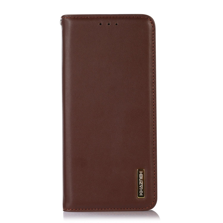For Nokia C110 KHAZNEH Nappa Top Layer Cowhide Leather Phone Case(Brown) - Nokia Cases by PMC TechLife | Online Shopping South Africa | PMC TechLife | Buy Now Pay Later Mobicred