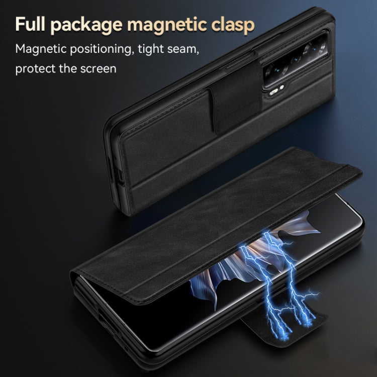 For Honor Magic V SULADA All-inclusive Magnetic Snap Flip Leather Phone Case(Brown) - free shipping - PMC TechLife - Order now!