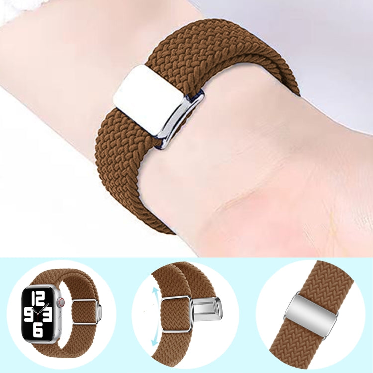 For Apple Watch Ultra 49mm Nylon Loop Magnetic Buckle Watch Band(Starlight) - free shipping - PMC Jewellery - Order now!
