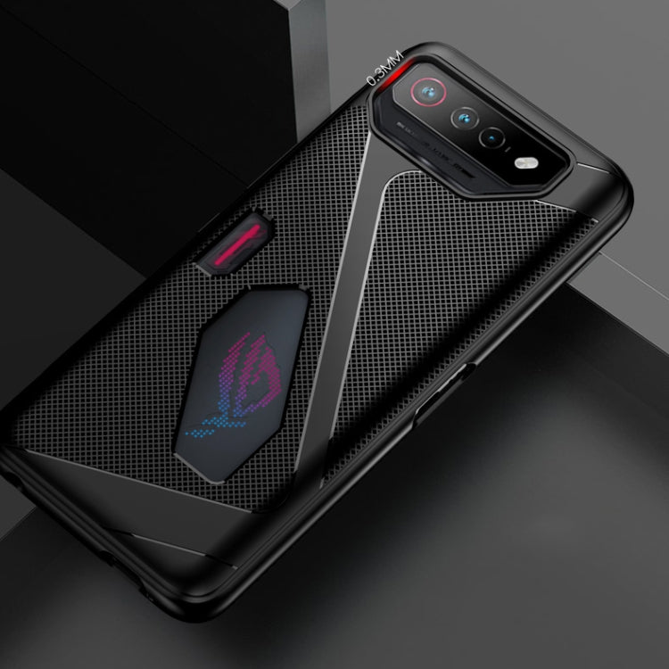 For Asus ROG Phone 7 TPU Shockproof Phone Case(Black) - ASUS Cases by PMC TechLife | Online Shopping South Africa | PMC TechLife