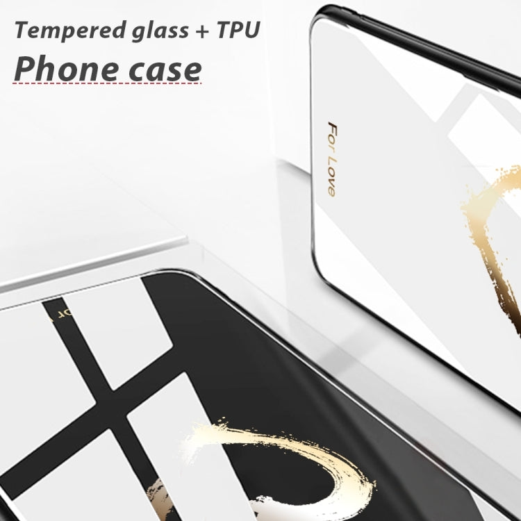 For iPhone 16 Plus Colorful Painted Glass Phone Case(Flamingo) - iPhone 16 Plus Cases by PMC TechLife | Online Shopping South Africa | PMC TechLife | Buy Now Pay Later Mobicred