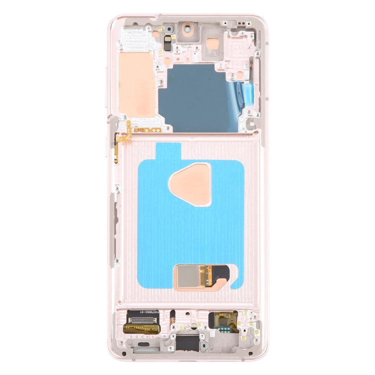 For Samsung Galaxy S21+ 5G SM-G996B 6.67 inch 6.67 inch OLED LCD Screen Digitizer Full Assembly with Frame (Gold) - Galaxy S Series Parts by PMC Jewellery | Online Shopping South Africa | PMC Jewellery | Buy Now Pay Later Mobicred