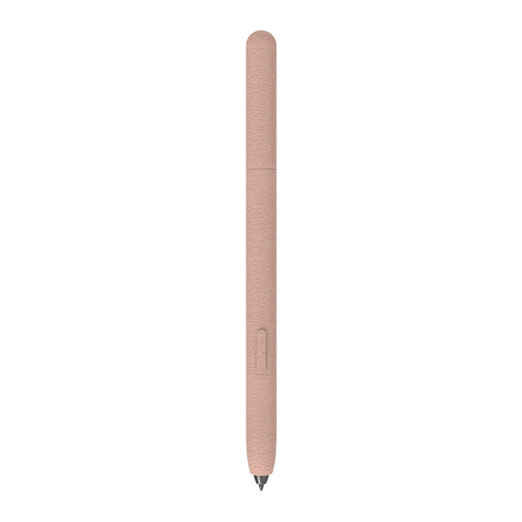 For Samsung Galaxy Tab S6 Lite LOVE MEI Frosted Leather Texture Silicone Protective Pen Case(Pink) - Pencil Accessories by LOVE MEI | Online Shopping South Africa | PMC Jewellery