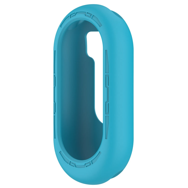 For Xiaomi Mi Band 8 Pure Color Silicone Watch Protective Case(Sky Blue) - Watch Cases by PMC Jewellery | Online Shopping South Africa | PMC Jewellery