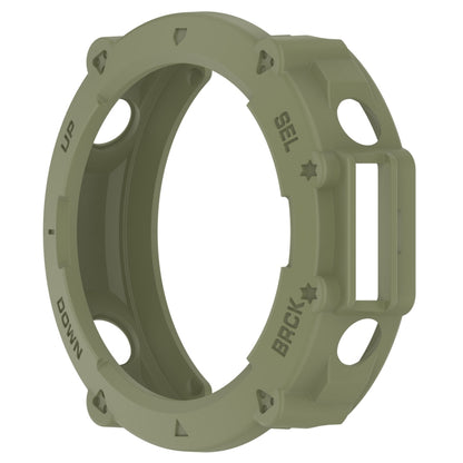 For Amazfit T-Rex Ultra Armor Hollow Watch Protective Case(Green) - Watch Cases by PMC Jewellery | Online Shopping South Africa | PMC Jewellery | Buy Now Pay Later Mobicred