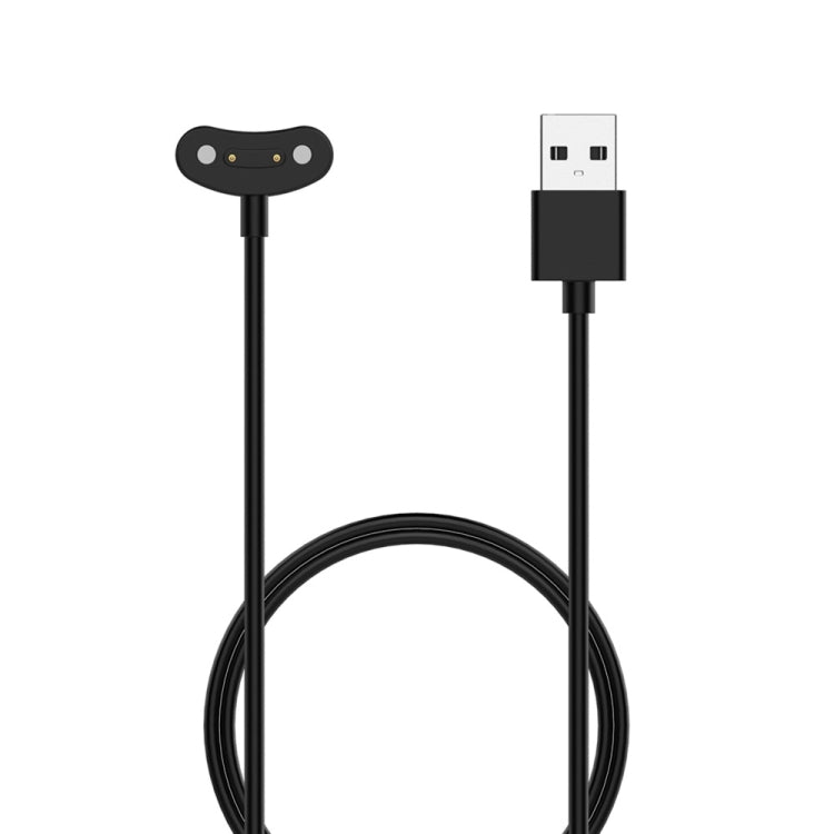 For Ticwatch Pro 5 Magnetic Cradle Charger USB Charging Cable, Lenght: 1m(Black) - Charger by PMC Jewellery | Online Shopping South Africa | PMC Jewellery | Buy Now Pay Later Mobicred