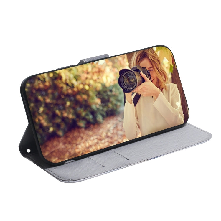 For iPhone 16 Coloured Drawing Flip Leather Phone Case(Tiger) - iPhone 16 Cases by PMC TechLife | Online Shopping South Africa | PMC TechLife | Buy Now Pay Later Mobicred