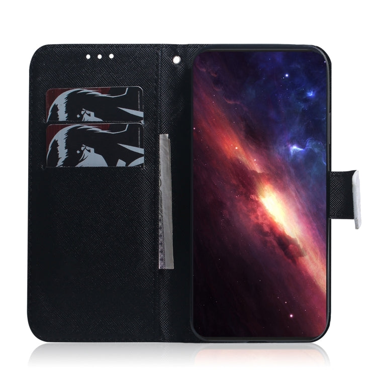 For iPhone 16 Plus Coloured Drawing Flip Leather Phone Case(Panda) - iPhone 16 Plus Cases by PMC TechLife | Online Shopping South Africa | PMC TechLife | Buy Now Pay Later Mobicred