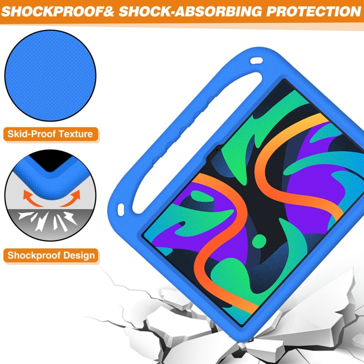 For Lenovo Tab M11/ Xiaoxin Pad 11 2024 Handle Portable EVA Shockproof Tablet Case(Blue) - Lenovo by PMC TechLife | Online Shopping South Africa | PMC TechLife | Buy Now Pay Later Mobicred