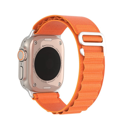 For Apple Watch SE 2023 40mm DUX DUCIS GS Series Nylon Loop Watch Band(Orange) - Watch Bands by DUX DUCIS | Online Shopping South Africa | PMC Jewellery | Buy Now Pay Later Mobicred