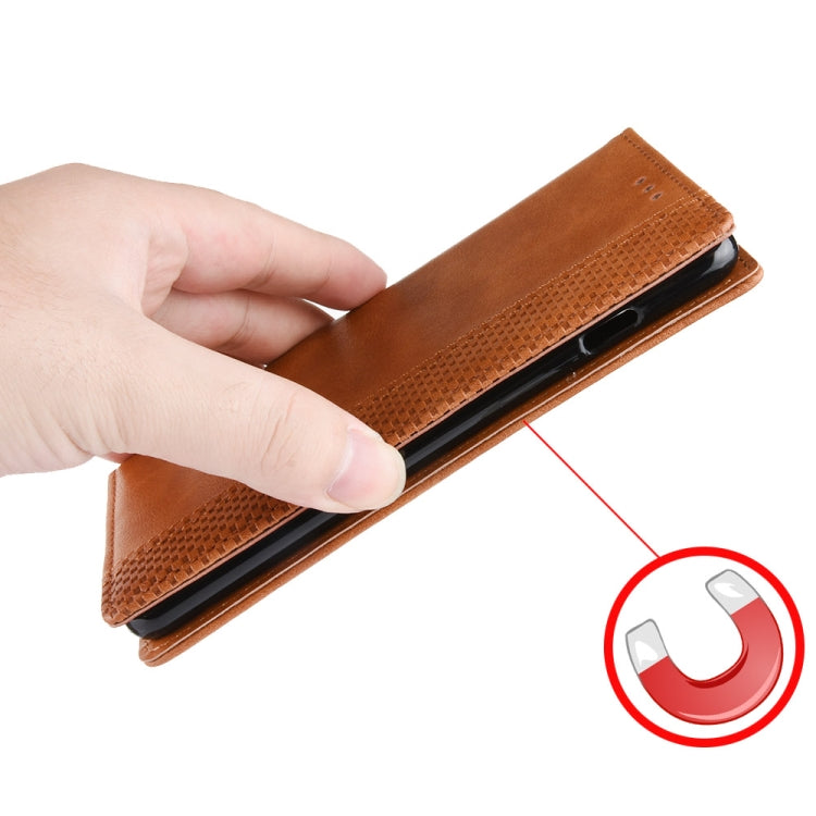 For Ulefone Note 17 Pro Magnetic Buckle Retro Texture Leather Phone Case(Brown) - Ulefone Cases by PMC Jewellery | Online Shopping South Africa | PMC Jewellery | Buy Now Pay Later Mobicred