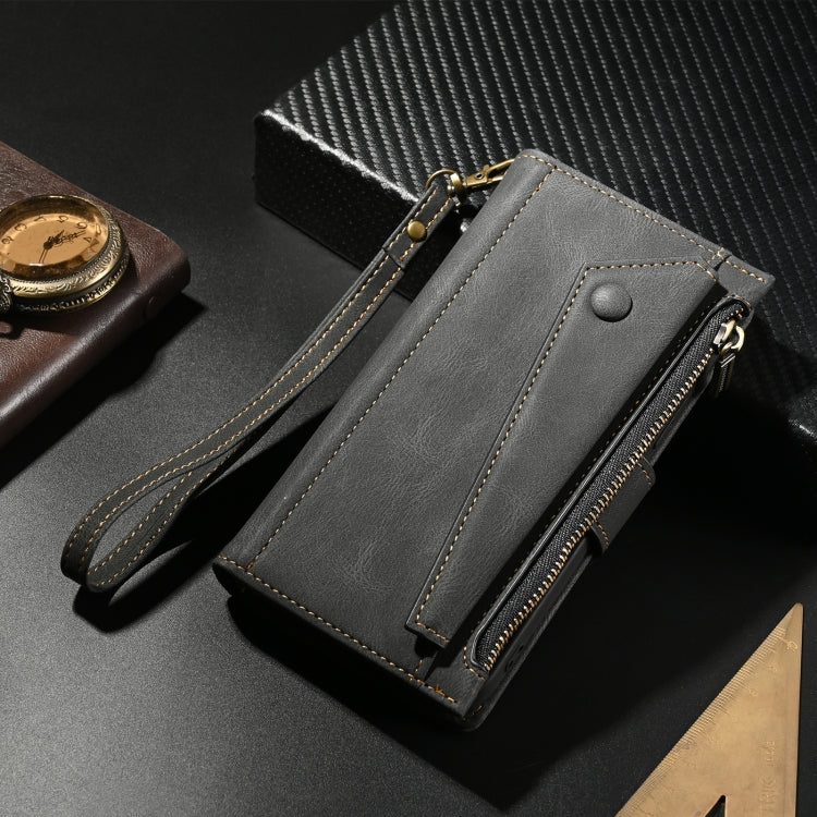 For iPhone 16 Pro ESEBLE Retro Frosted RFID Flip Leather Phone Case(Black) - iPhone 16 Pro Cases by ESEBLE | Online Shopping South Africa | PMC TechLife | Buy Now Pay Later Mobicred