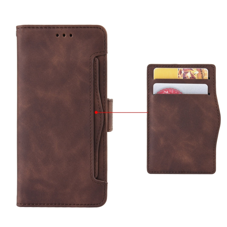For Ulefone Note 17 Pro Skin Feel Calf Texture Card Slots Leather Phone Case(Brown) - Ulefone Cases by PMC Jewellery | Online Shopping South Africa | PMC Jewellery | Buy Now Pay Later Mobicred