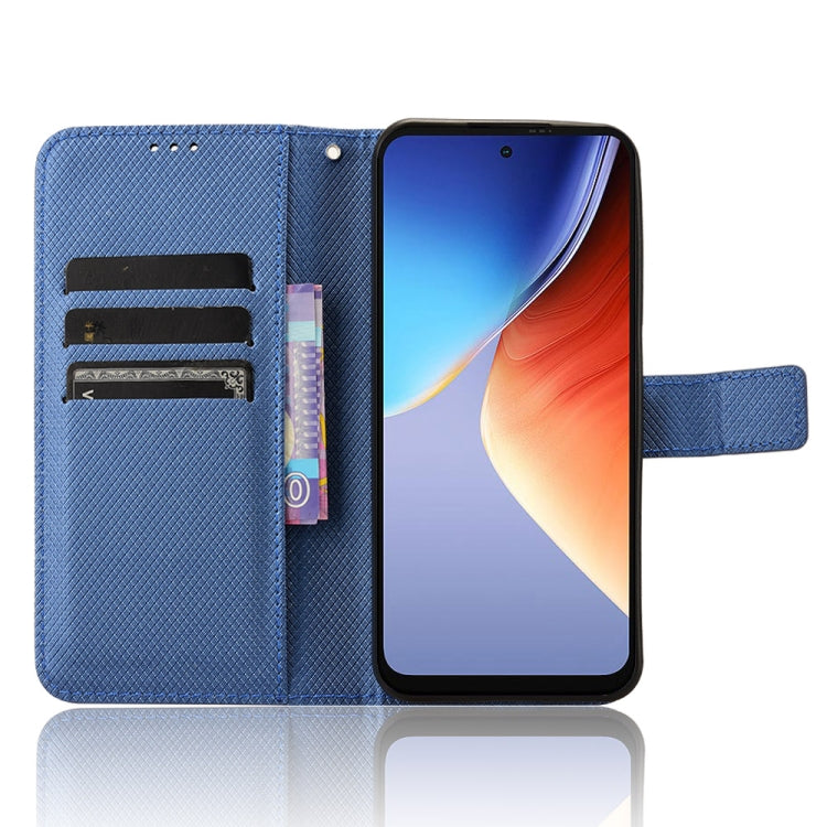 For Blackview A96 Diamond Texture Leather Phone Case(Blue) - More Brand by PMC Jewellery | Online Shopping South Africa | PMC Jewellery